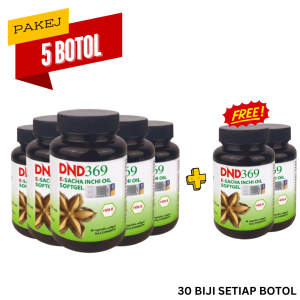 (SC) PAKEJ 5 BOTOL PERCUMA 2